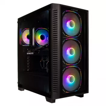 Captiva PC Highend Gaming I89-877 Intel Core Ultra 7 265KF, 32GB DDR5 RAM, 2TB M.2 SSD, Nvidia GeForce RTX 5070 (12GB GDDR7), Z890, Windows 11 Home