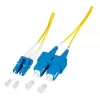 EFB Elektronik O0360.1-1.2 Fiber Optic Patch Cable 1 m LC Duplex to SC Duplex OS2 Single-mode Yellow