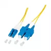 EFB Elektronik O0360.1-1.2 Fiber Optic Patch Cable 1 m LC Duplex to SC Duplex OS2 Single-mode Yellow