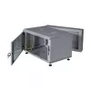 EFB 19 inch Wall-Mount Cabinet 12U, Swiveling, 2-Part, RAL 7035, Depth 500 mm
