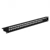 Panel Dystrybucyjny EFB 19 inch 1U 24-Port Ekranowany Cat.6A Czarny RAL9005