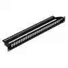 Panel Dystrybucyjny EFB 19 inch 1U 24-Port Ekranowany Cat.6A Czarny RAL9005