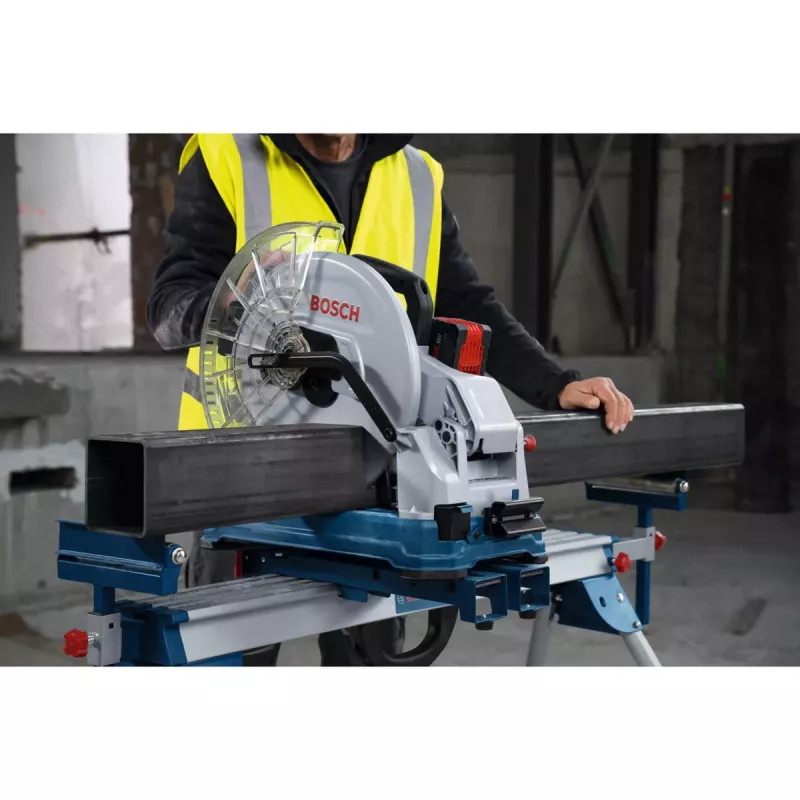 Bosch GCD 18V-355 Professional Akumulatorowa Przecinarka do Metalu, 18V, Tarcza 355 mm, Tylko Narzędzie (Niebieski)