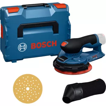 Bosch Professional GEX 12V-150-3 Akumulatorowa szlifierka mimośrodowa (12V, 150 mm, silnik bezszczotkowy EC, w L-BOXX)