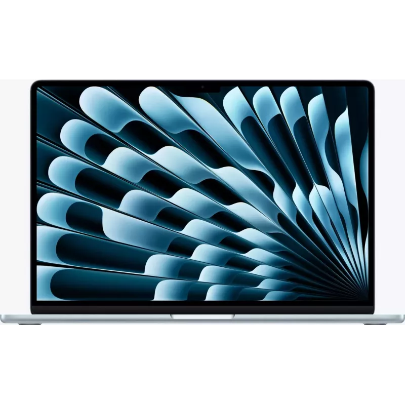 Apple MacBook Air 15.3 inch M5 10-rdzeniowy CPU/10-rdzeniowy GPU/16-rdzeniowy Neural Engine 24GB RAM 512GB SSD 70W USB-C Sky Blue DE