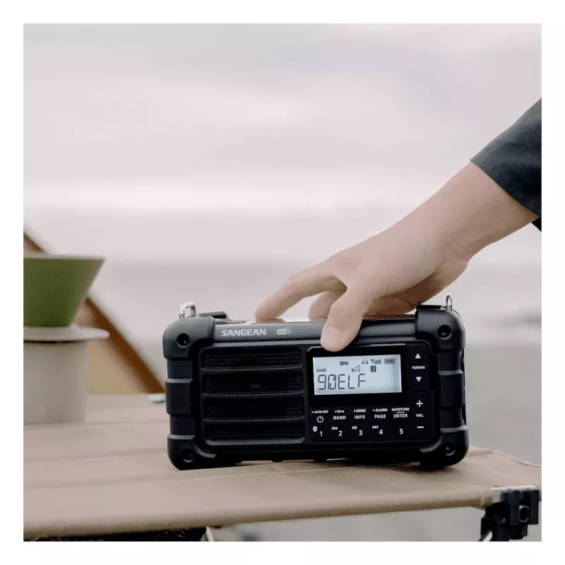 Sangean MMR-99 DAB Black Emergency/Crank/Solar Radio
