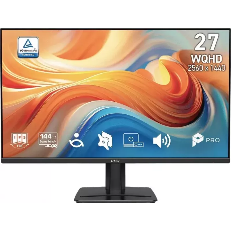 Monitor MSI PRO MP275QDE E14 27 inch WQHD IPS 144Hz 1ms