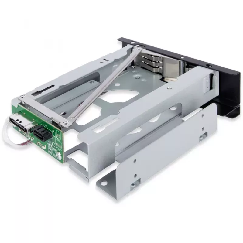 ICY DOCK TurboSwap MB171SP-1B Tray-less 3.5 inch SATA HDD/SSD Mobile Rack for 5.25 inch Bay