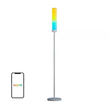 Lepro O1 AI Floor Lamp - Inteligentna lampa podłogowa, 2000 lumenów, RGB+CCT, Wi-Fi, współpracuje z Alexa/Google Assistant