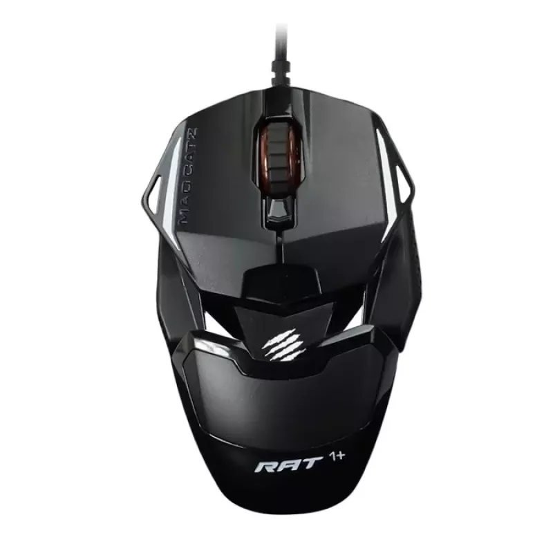 Mad Catz THE AUTHENTIC R.A.T. 1+ Gaming Mouse (MR01MCINBL000-0) - Czarny/Czerwony