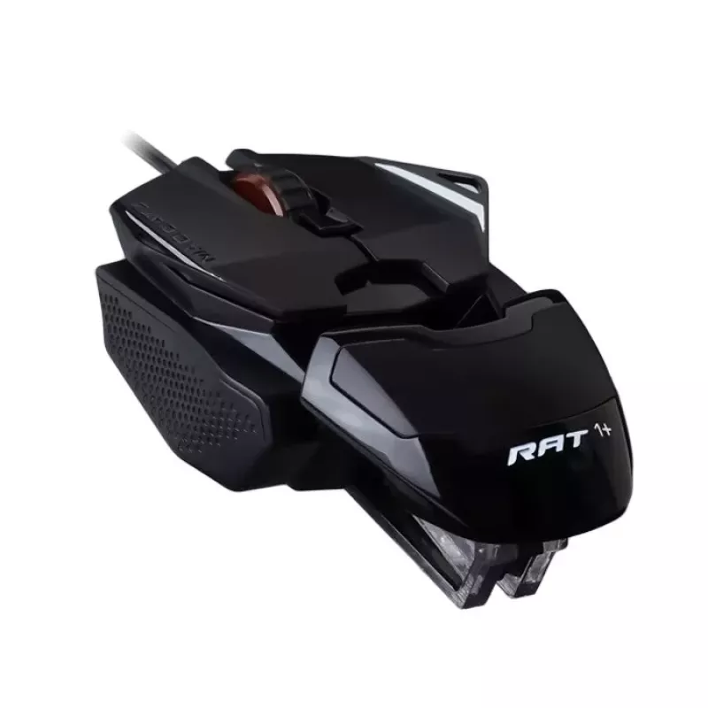 Mad Catz THE AUTHENTIC R.A.T. 1+ Gaming Mouse (MR01MCINBL000-0) - Czarny/Czerwony