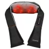 RENPHO U-Neck 1 Shiatsu Masażer na Szyję i Ramiona z Ciepłem, 8 Dwukierunkowych Obrotowych Głowic, 3 Poziomy Prędkości, Czarny