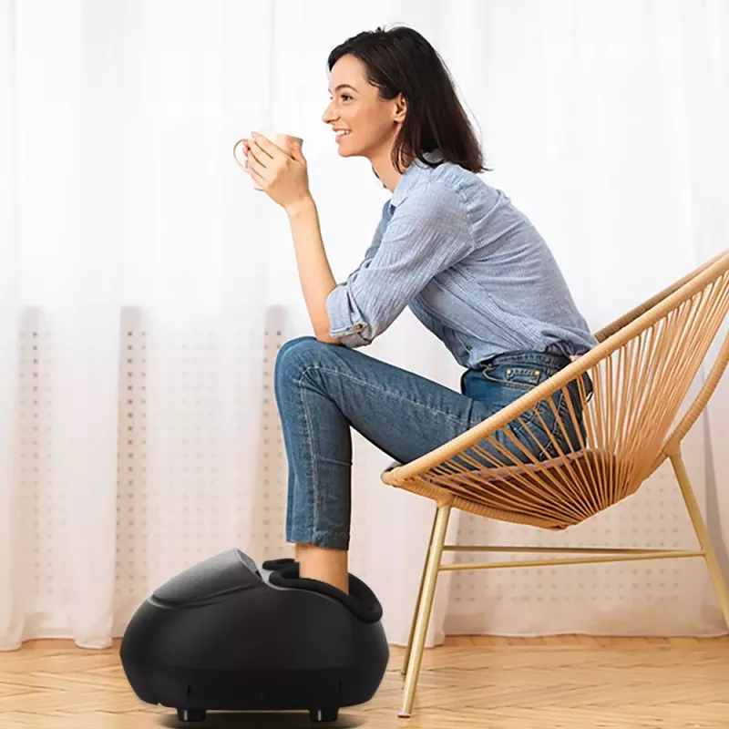 Masażer stóp Shiatsu RENPHO na zapalenie rozcięgna podeszwowego, czarny