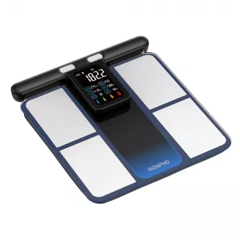 RENPHO Morpho Scan MSC01 Waga analizująca skład ciała z chowanym uchwytem, Wi-Fi i Bluetooth, czarna