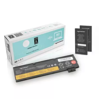 Bateria MITSU Movano do Lenovo ThinkPad T570 (10.8V, 4400 mAh, 47 Wh)