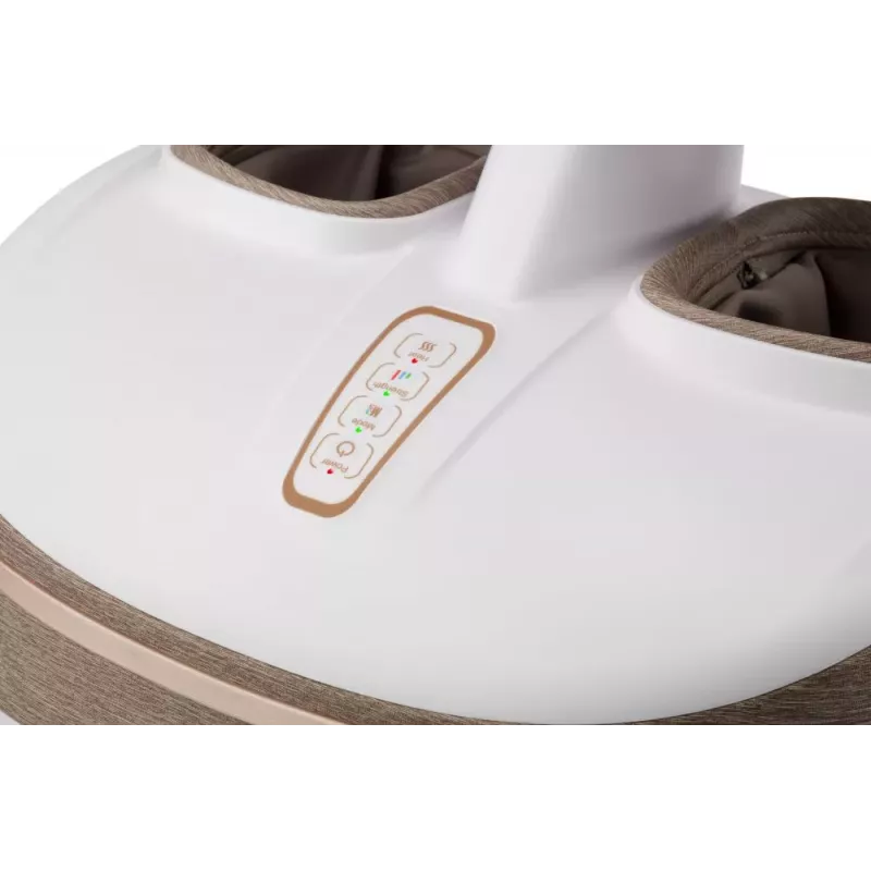 Medivon Perseus 3-in-1 Masażer Stóp z Shiatsu, Kompresją Powietrzną, Wibracją i Ciepłem - Czarny/Szary