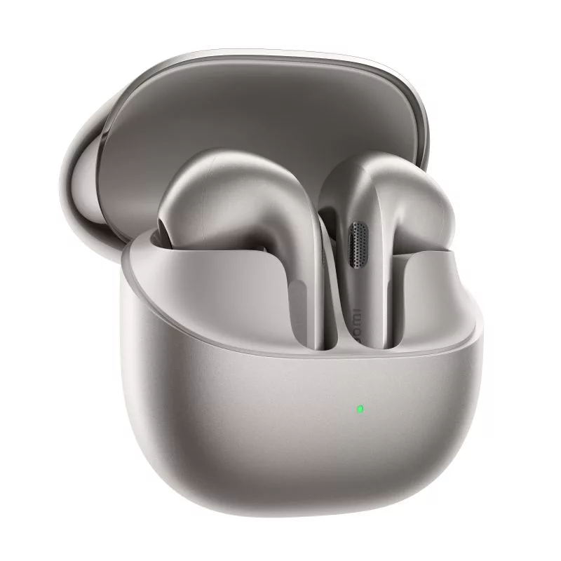 Xiaomi Buds 6 True Wireless Stereo Earbuds, Titanium Gray, Bluetooth 5.3, Hybrid ANC 52dB, IP54