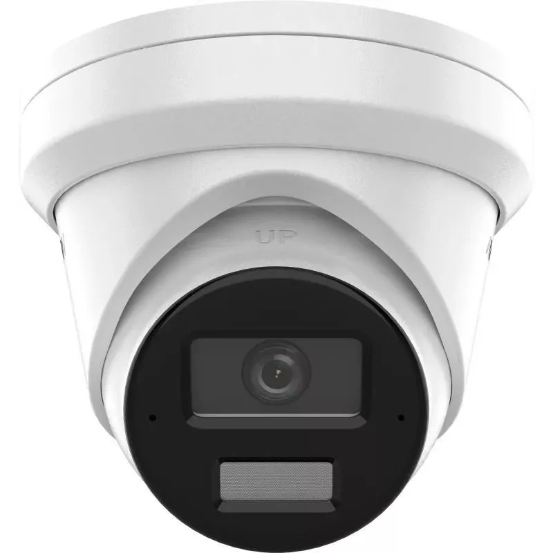 Hikvision DS-2CD2343G2-LI2U 4MP AcuSense Turret IP Camera z inteligentnym światłem hybrydowym, 2.8mm