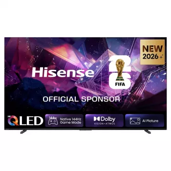 Hisense 100Q7S PRO 100-calowy 4K Hi-QLED Smart TV 144Hz 6ms HDR Wi-Fi Bluetooth Czarny/Szary