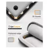 Pokrowiec na laptopa Inateck 16 cali z kieszenią na akcesoria, czarno-szary, wodoodporny poliester, zamek YKK, amortyzacja wstrząsów, odporny na zarysowania, smukła i lekka konstrukcja, kompatybilny z MacBook Pro 16 inch 2021-2023, Dell XPS 15, Surface Laptop