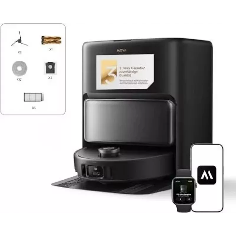Dreame Mova V50 Ultra Complete, Combi - Czarny