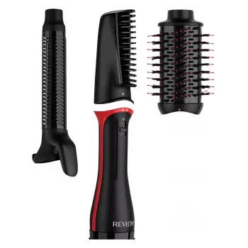Suszarka i multistyler do włosów REVLON One-Step OneStep Czarny Czerwony (RVDR5333E)