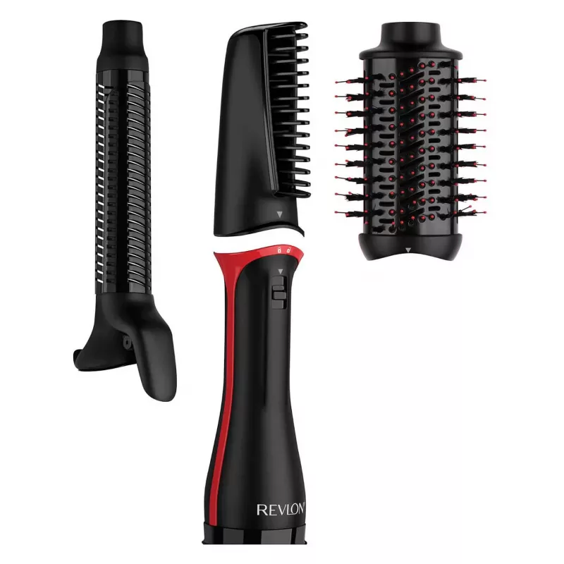 Suszarka i multistyler do włosów REVLON One-Step OneStep Czarny Czerwony (RVDR5333E)