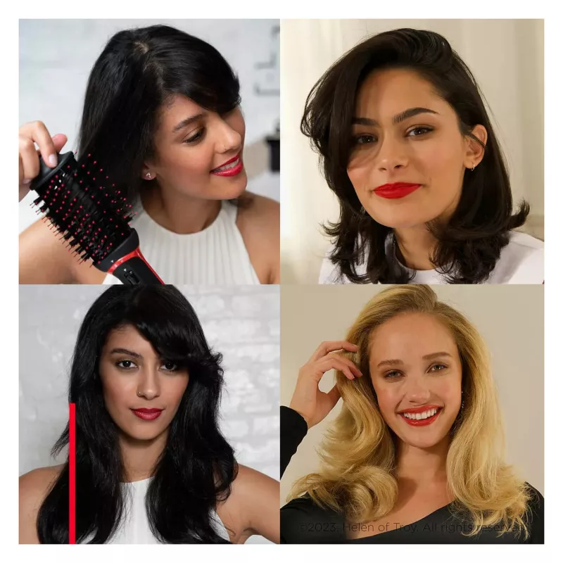 Suszarka i multistyler do włosów REVLON One-Step OneStep Czarny Czerwony (RVDR5333E)