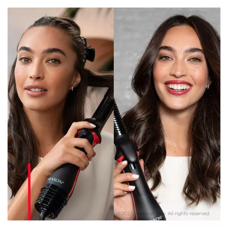 Suszarka i multistyler do włosów REVLON One-Step OneStep Czarny Czerwony (RVDR5333E)