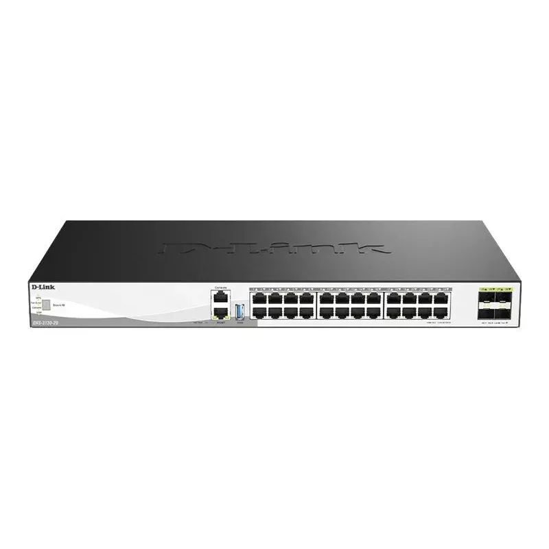 D-Link DXS-3130-28/E 24-Port 10G Managed Layer 3 Stackable Switch