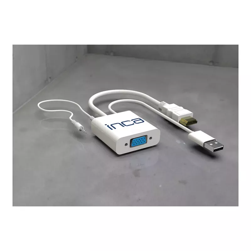 INCA VGA na HDMI + USB + Audio Konwerter IVTH-01
