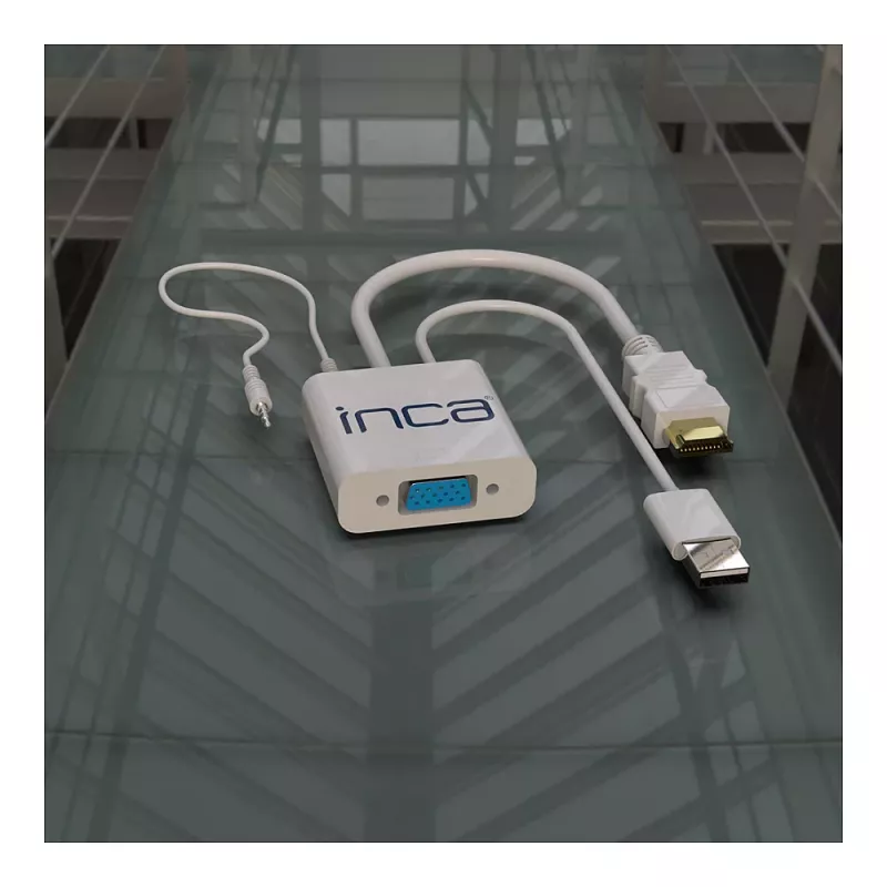 INCA VGA na HDMI + USB + Audio Konwerter IVTH-01