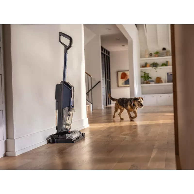 Bissell All-in-One Multi-Surface Vacuum Cleaner 4284N Cordless Wet & Dry Vacuum with Washing Function, 25.9V, 45 min Runtime, Black/Midnight Blue