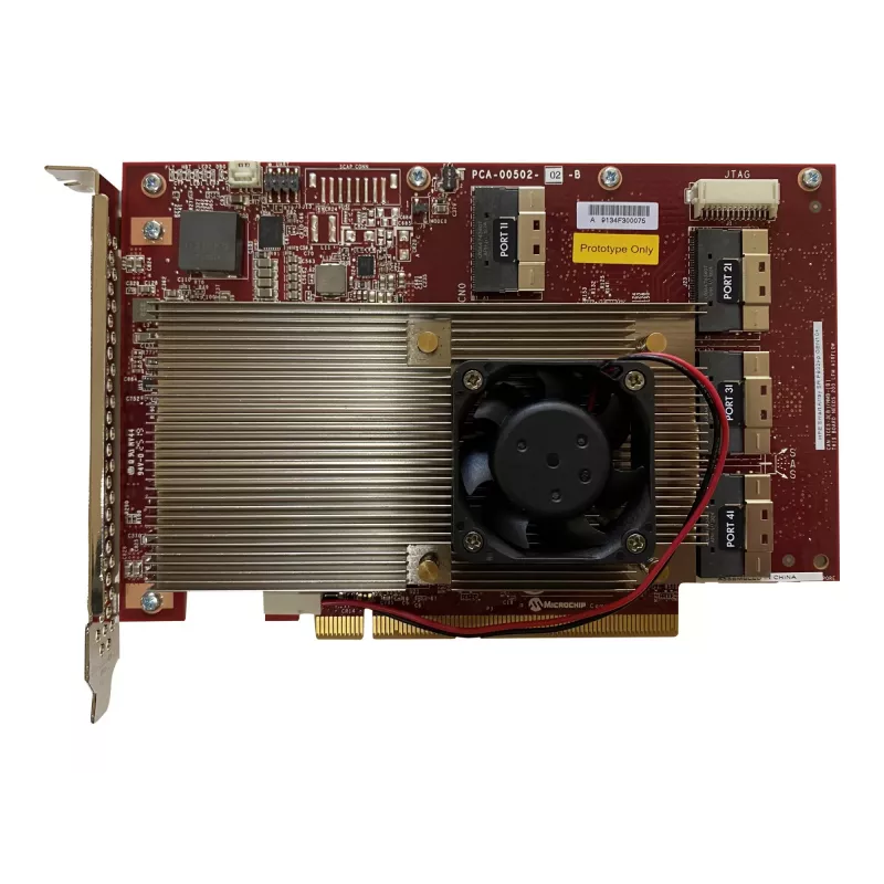 Kontroler pamięci masowej HPE MegaRAID 216i-p - 16 linii - SATA 6Gb/s / SAS 12Gb/s / NVMe PCIe 4.0 - RAID 0,1,10 - PCIe 4.0 x8