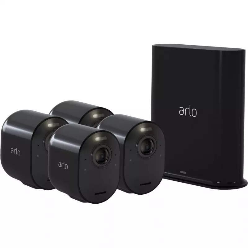 Arlo VMS5440-200EUS Ultra 2K HDR Wire-Free Security Camera System (4 Cameras + SmartHub)