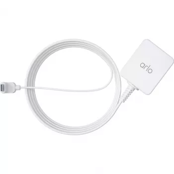 ARLO USB Charging Adapter Euro Plug to USB-C 7.6m Outdoor White