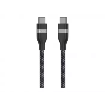 Anker USB C na USB C 240W Upcycled-Braided Fast Charging Cable A82E2 (1,8 m, czarny)
