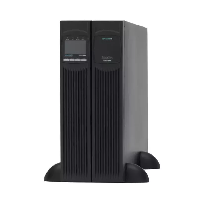 ONLINE USV XANTO 6000 UPS - 6000 VA / 5400 W - Online Double Conversion - Rack/Tower 3U - 2x C19, 4x C13, Terminal Block - USB, RS-232, Intelligent Slot
