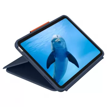 Logitech Rugged Combo 4 Touch Keyboard Case z gładzikiem do Apple iPad 10. generacji - Classic Blue - Pan Nordic QWERTY
