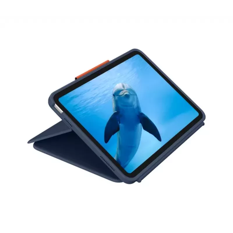Logitech Rugged Combo 4 Touch Keyboard Case z gładzikiem do Apple iPad 10. generacji - Classic Blue - Pan Nordic QWERTY