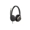 HP Poly Mission 825 Przewodowy Stereofoniczny Zestaw Słuchawkowy USB z ANC - Czarny
