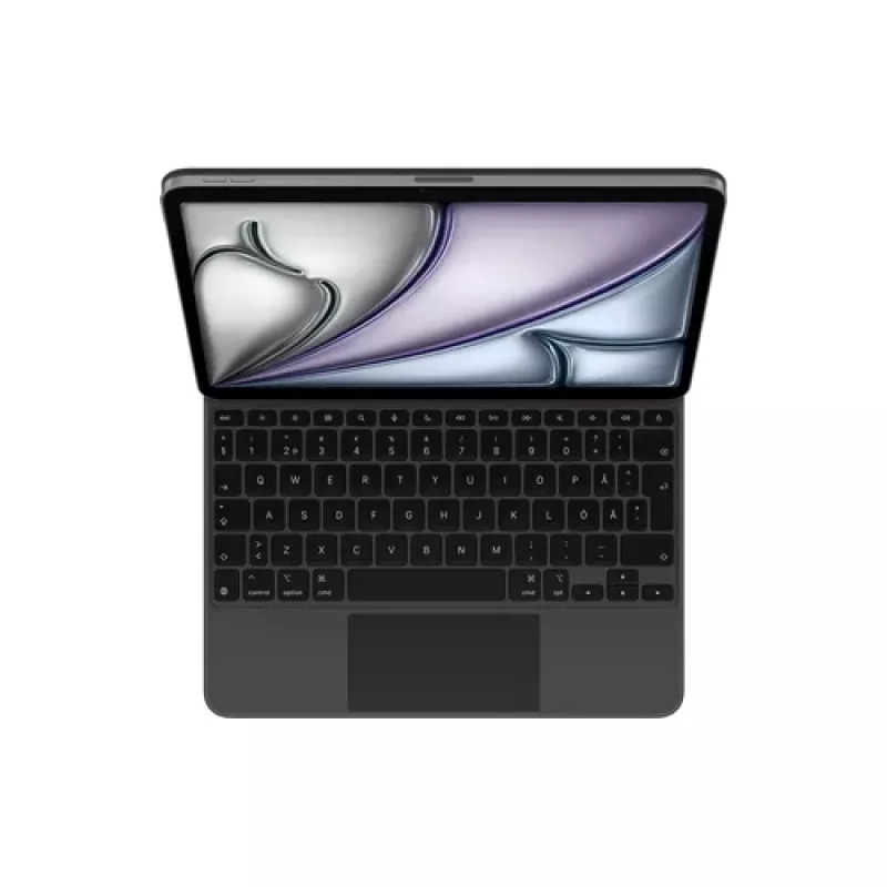Apple Magic Keyboard do iPada Air 11-calowego (M4, M3) – szwedzki – czarny