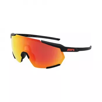 100% Racetrap 3.0 HiPER Lens Soft Tact Black Okulary sportowe