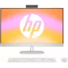 HP All-in-One 27-cr0024na Desktop PC, 27 inch Full HD IPS Display, Intel Core i7-1355U, 8GB DDR4 RAM, 512GB PCIe NVMe SSD, Windows 11 Home, Natural Silver (produkt odnowiony)