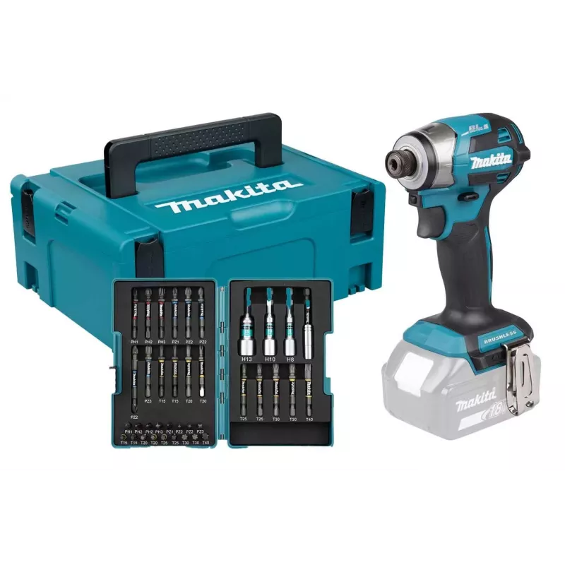 Makita DTD173ZJX2 18V LXT Bezszczotkowa Wkrętarka Udarowa 180 Nm Samo Narzędzie