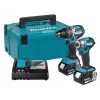 MAKITA ZESTAW KOMBINOWANY BEZPRZEWODOWY DLX2575TJ 2X5AH 18V