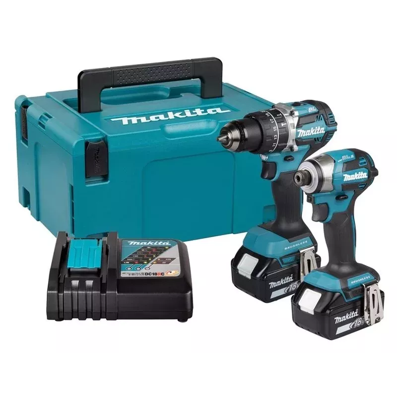 MAKITA ZESTAW KOMBINOWANY BEZPRZEWODOWY DLX2575TJ 2X5AH 18V