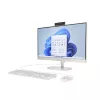 HP All-in-One 24-cr0068nf, Intel Processor N300, 8GB RAM, 256GB SSD, 23.8 inch FHD Display, Windows 11 Home, Starry White (produkt odnowiony)