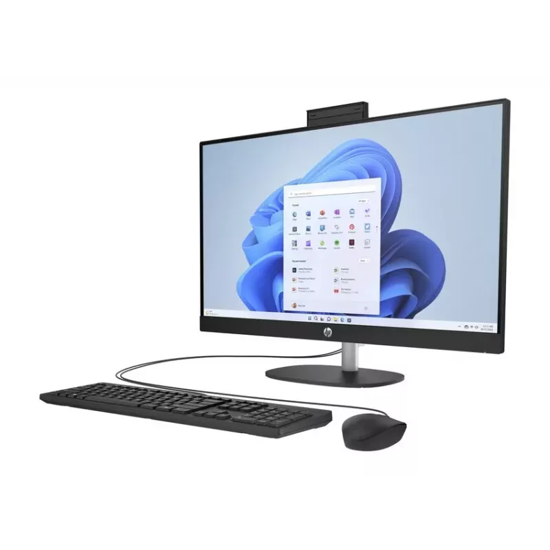 HP All-in-One 27-cr0037na, AMD Ryzen 7 7730U, 27 inch Full HD IPS, 16 GB RAM, 512 GB SSD, Windows 11 Home, Snow White (produkt odnowiony)