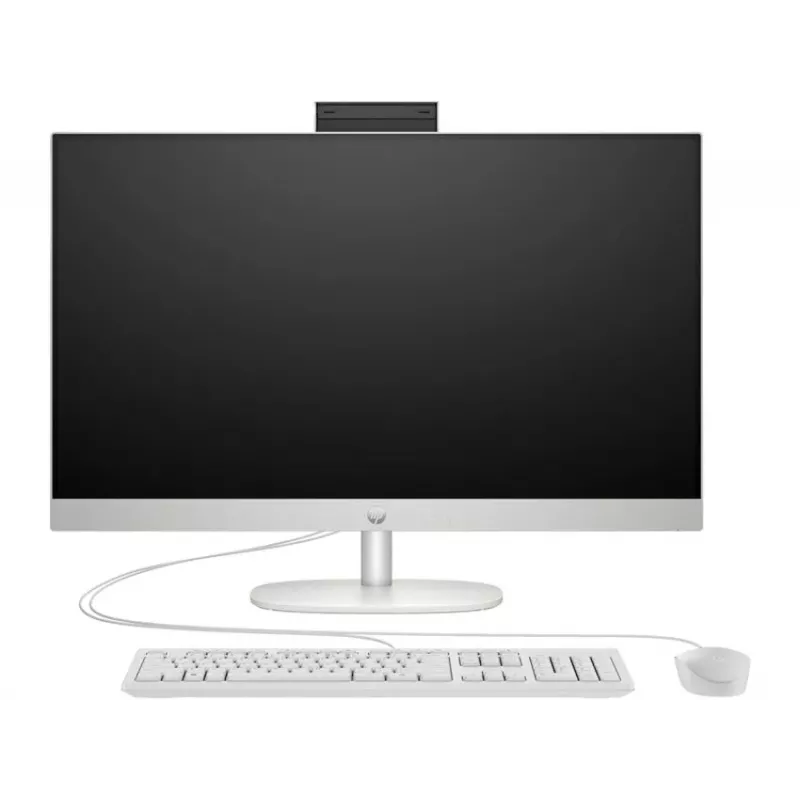 HP All-in-One 27-cr0154nh, Intel Core i7-1355U, 8GB RAM, 512GB SSD, 27 inch Full HD Touchscreen, Windows 11 Home, Biały